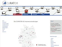 Tablet Screenshot of curator.ag